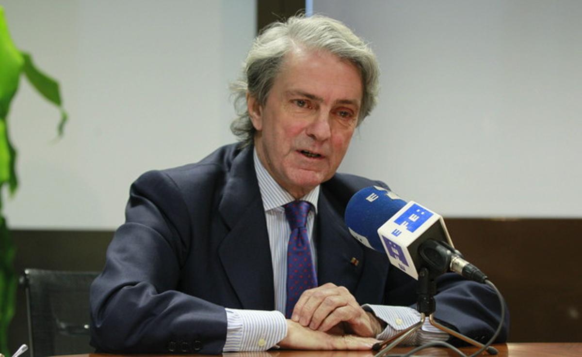 El president de la patronal de les grans elèctriques Unesa, Eduardo Montes, aquest dissabte. El president de la patronal de les grans elèctriques Unesa, Eduardo Montes, aquest dissabte.