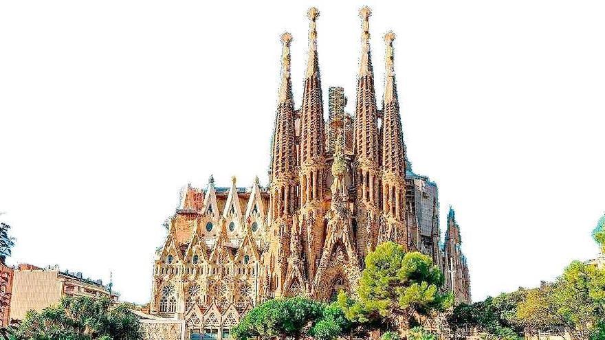 La Sagrada Familia, la iglesia más visitada