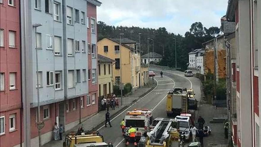 Incendio en Coaña por una vitrocerámica