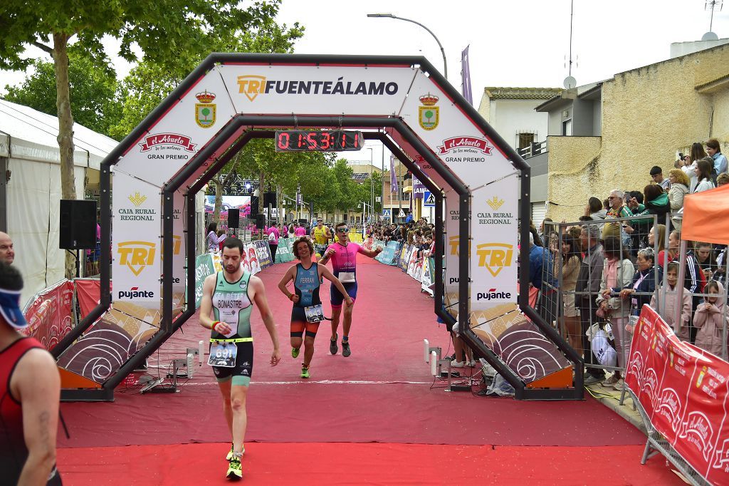 Llegada del triatlón de Fuente Álamo (I)