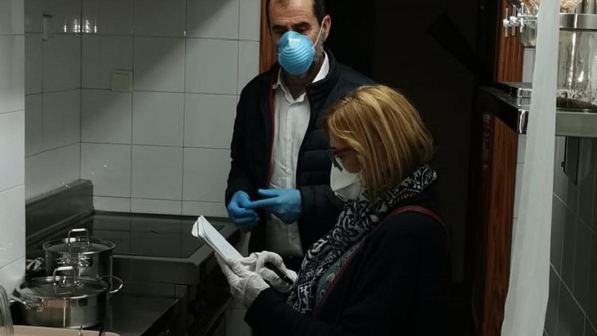 La residencia se prepara para recibir personal sanitario