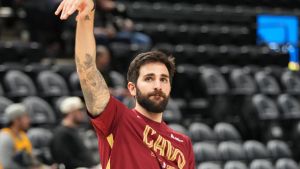 Ricky Rubio, durante su etapa en la NBA