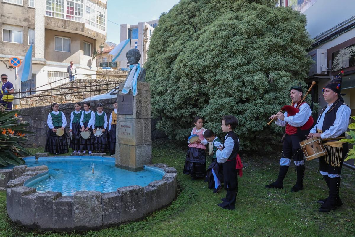 Unha das actividades da Festa das Letras Galegas na bisbarra.
