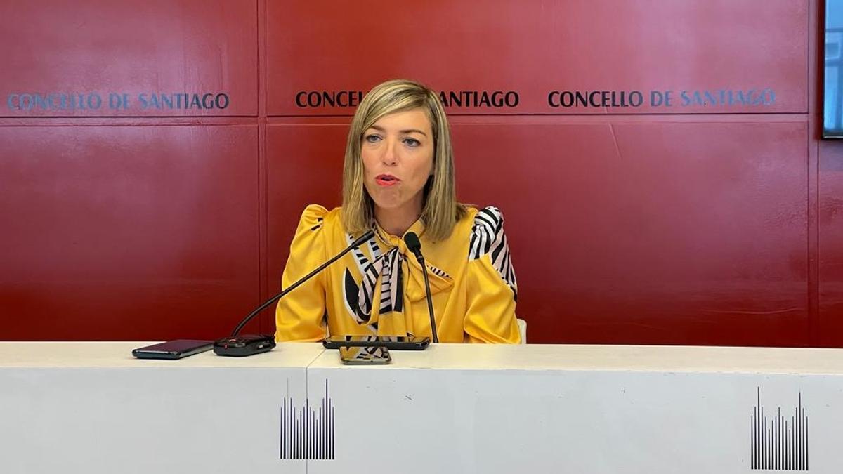 María Baleato, viceportavoz del PP de Santiago