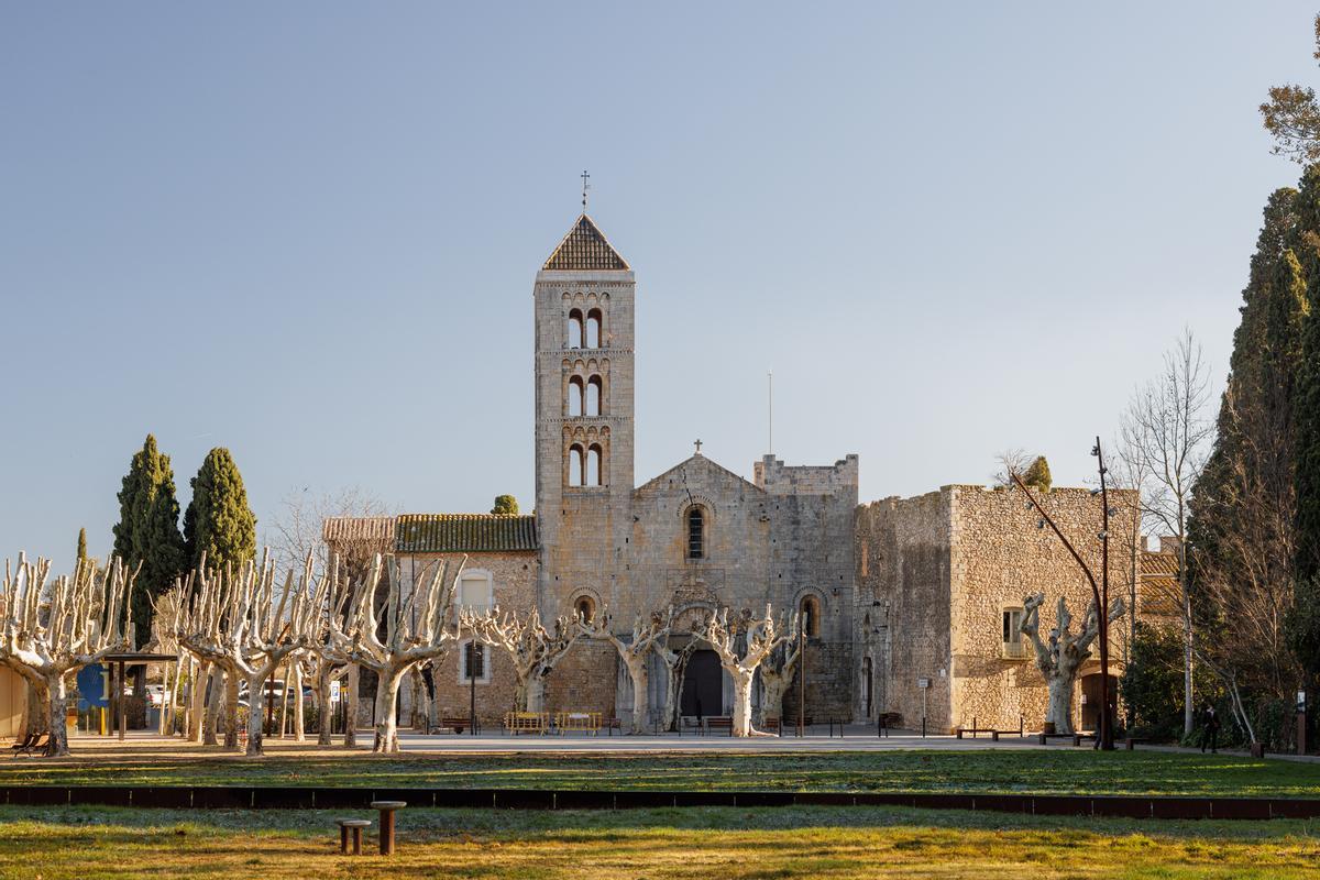 La Canònica de Santa Maria de Vilabertran, en una imatge d'arxiu.