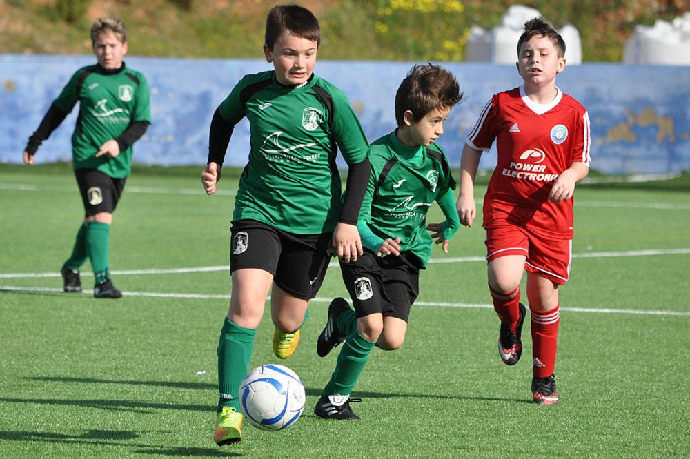 Fútbol base del fin de semana