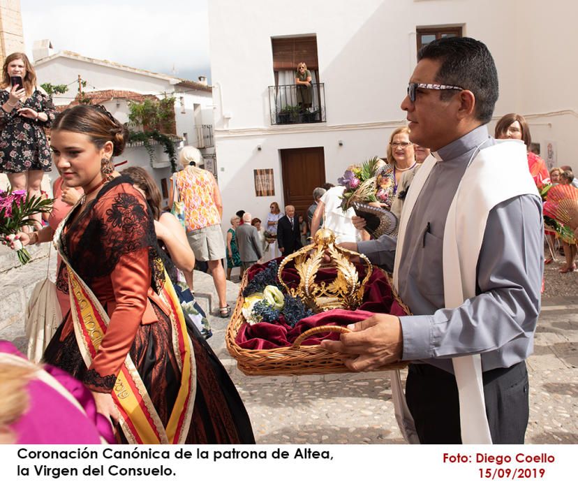 Medio millar de alteanos le ofrendaron sus flores a la Virgen