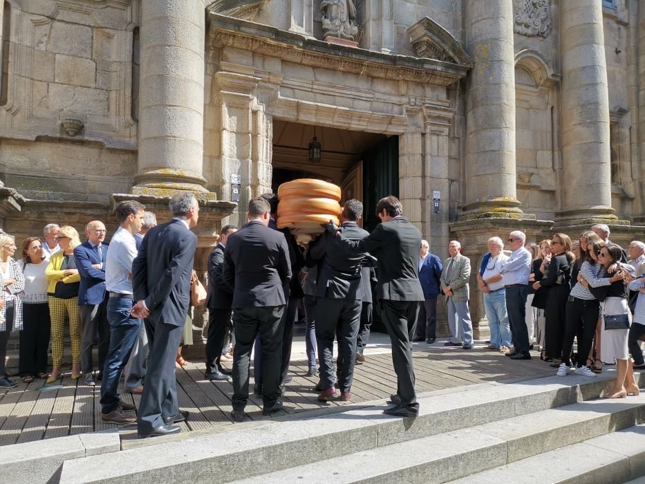 Rajoy acude al funeral en Pontevedra de Consolación Mon