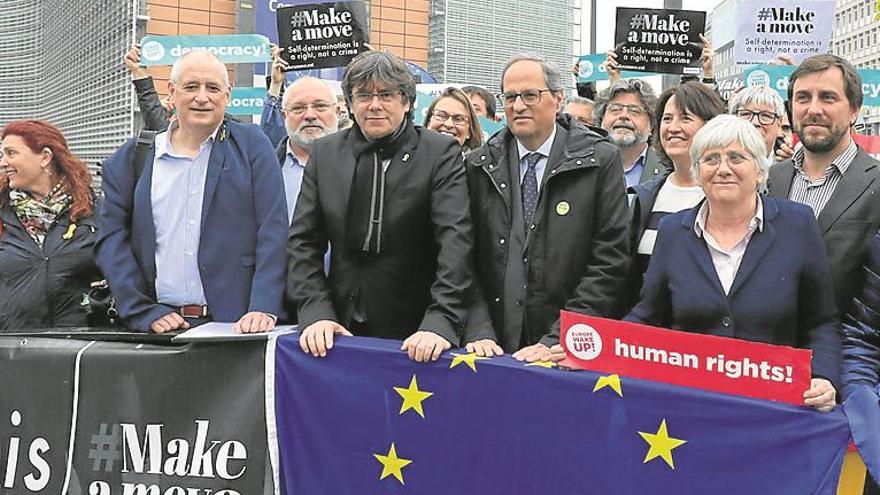 Ofensiva de Puigdemont para que la UE actúe contra España