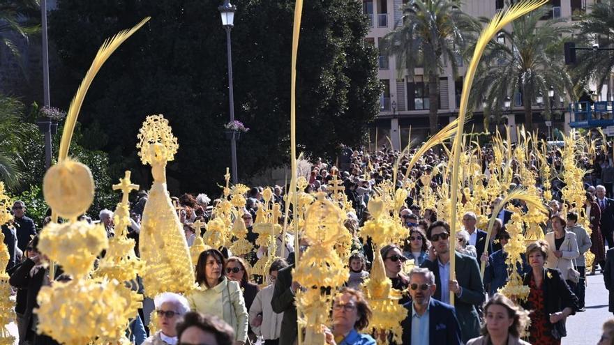 El Domingo de Ramos reúne a 70.000 personas en torno al 