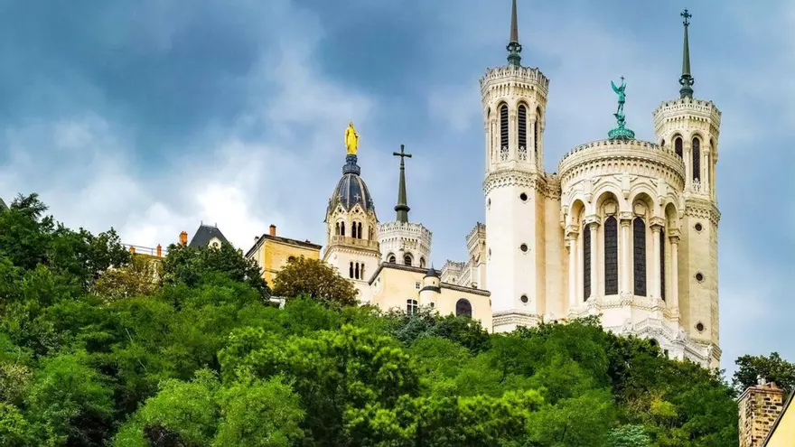 Lyon: la basílica Notre-dame de Fourvière