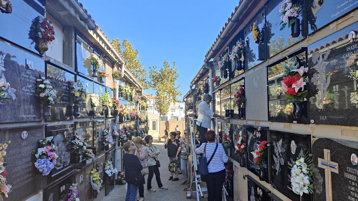 Cementerio de l&#039;Alcora, este martes por la mañana.