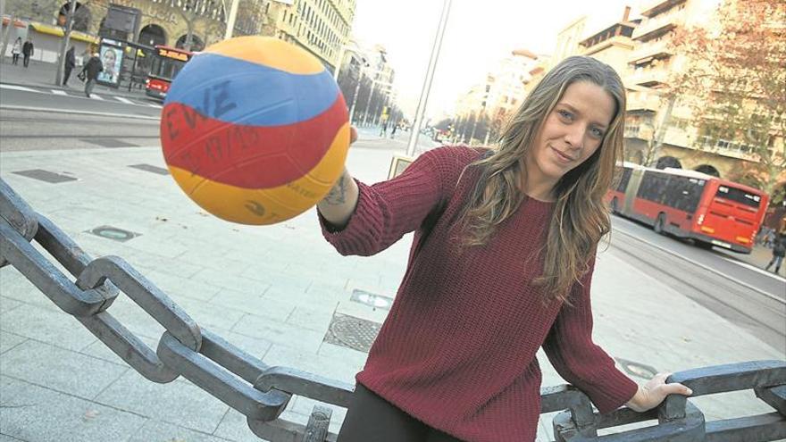 La joven veterana del agua