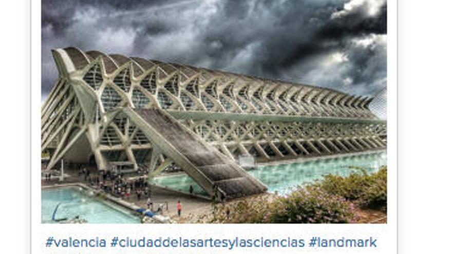 La Ciudad de las Artes y Mestalla, lo más compartido en Instagram