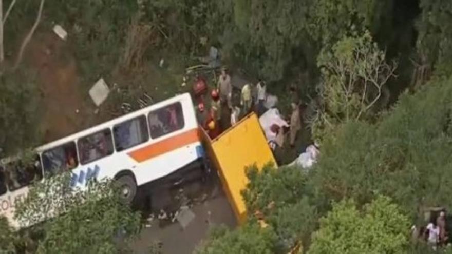 Un accidente de autobús en Río de Janeiro deja 15 muertos