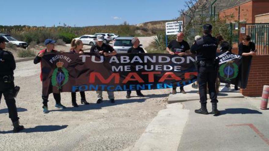 Imagen de una reciente protesta en Fontcalent