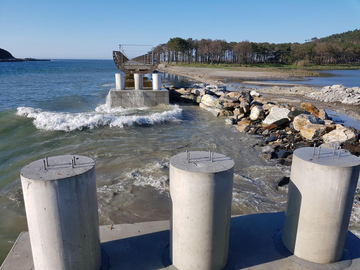 Obra de la Poza para mejorar su renovación del agua