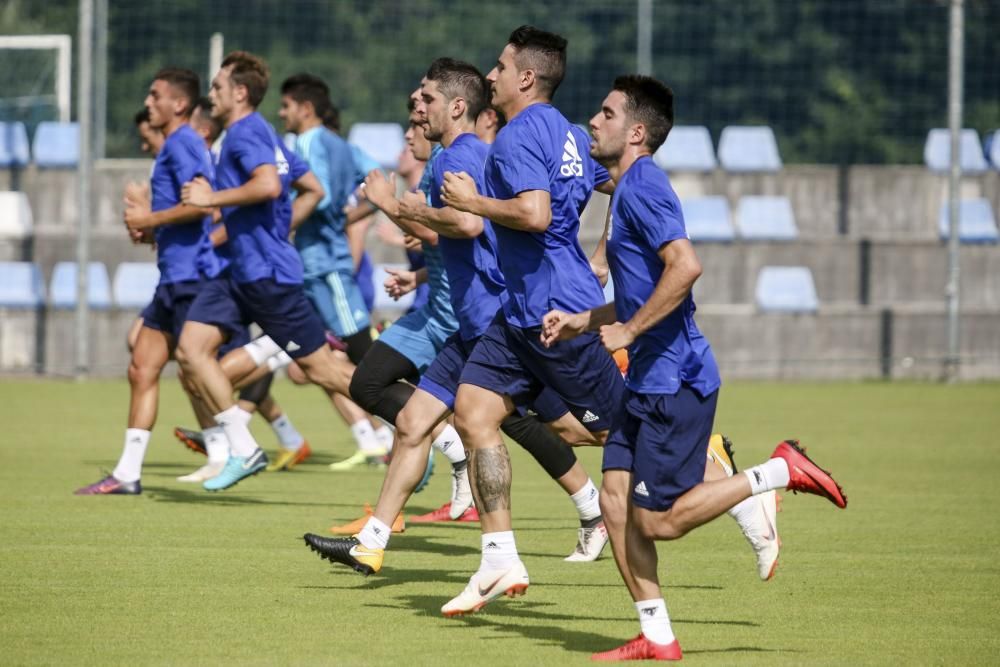 Presentación de Champagne y primer entrenamiento d