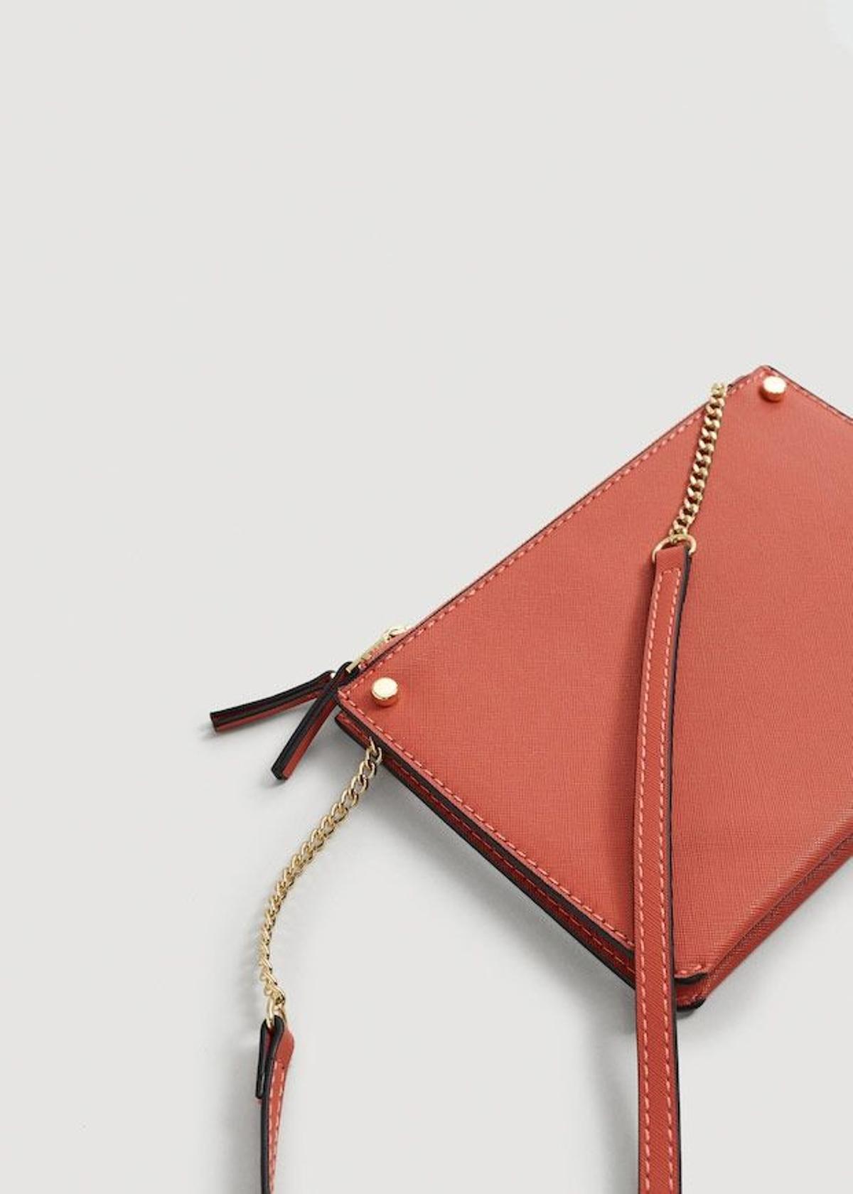 Rebajas Mango: bolso 'living coral'