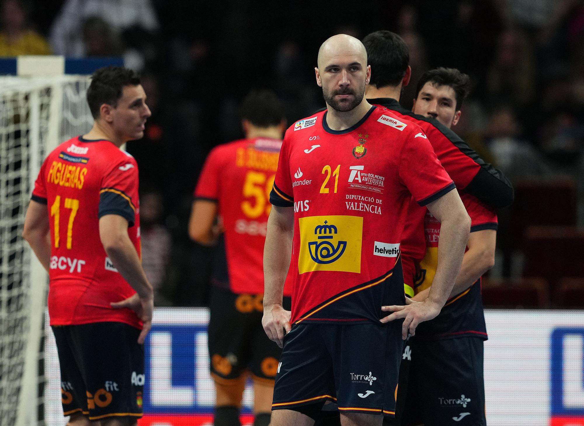 Semifinal del Mundial de balonmano 2023 entre España y Dinamarca