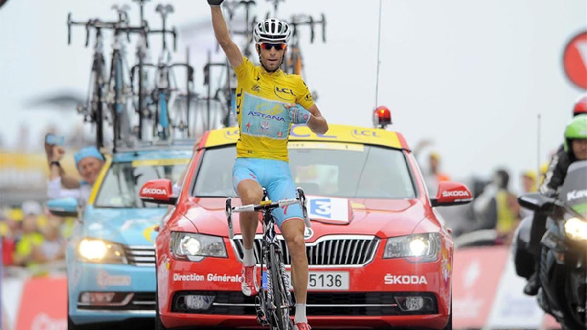 El dominio de Nibali es aplastante