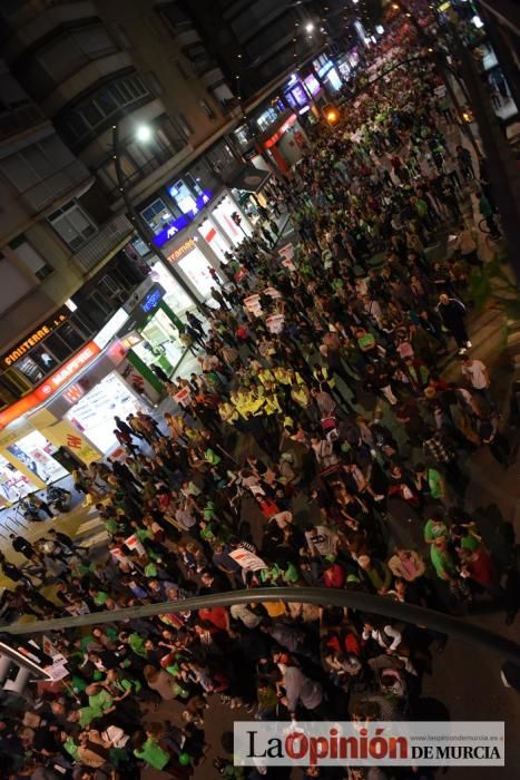 Manifestación contra la LOMCE y los recortes en la Educación en Murcia