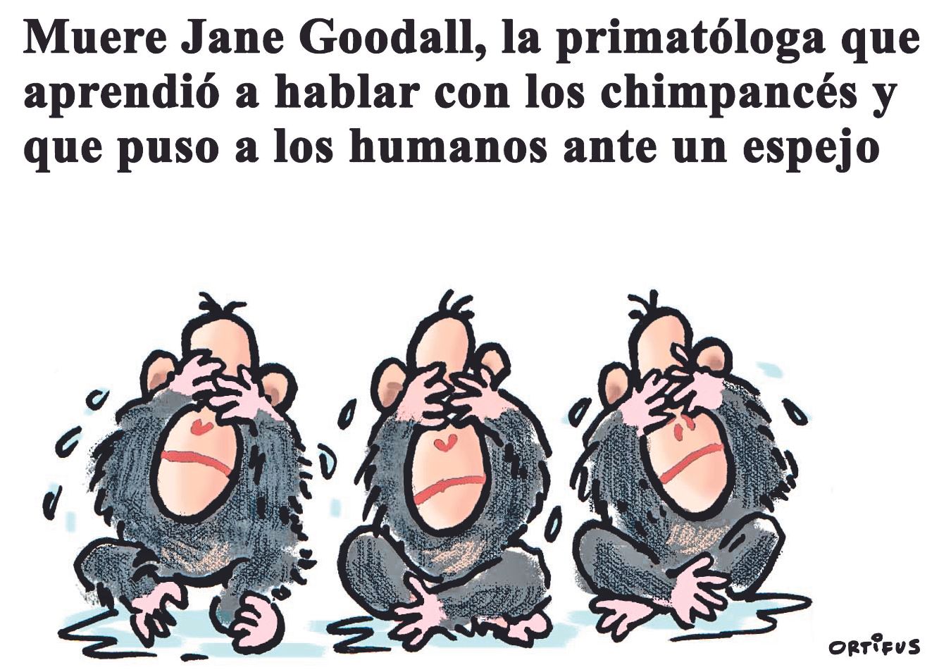 Muere Jane Goodall