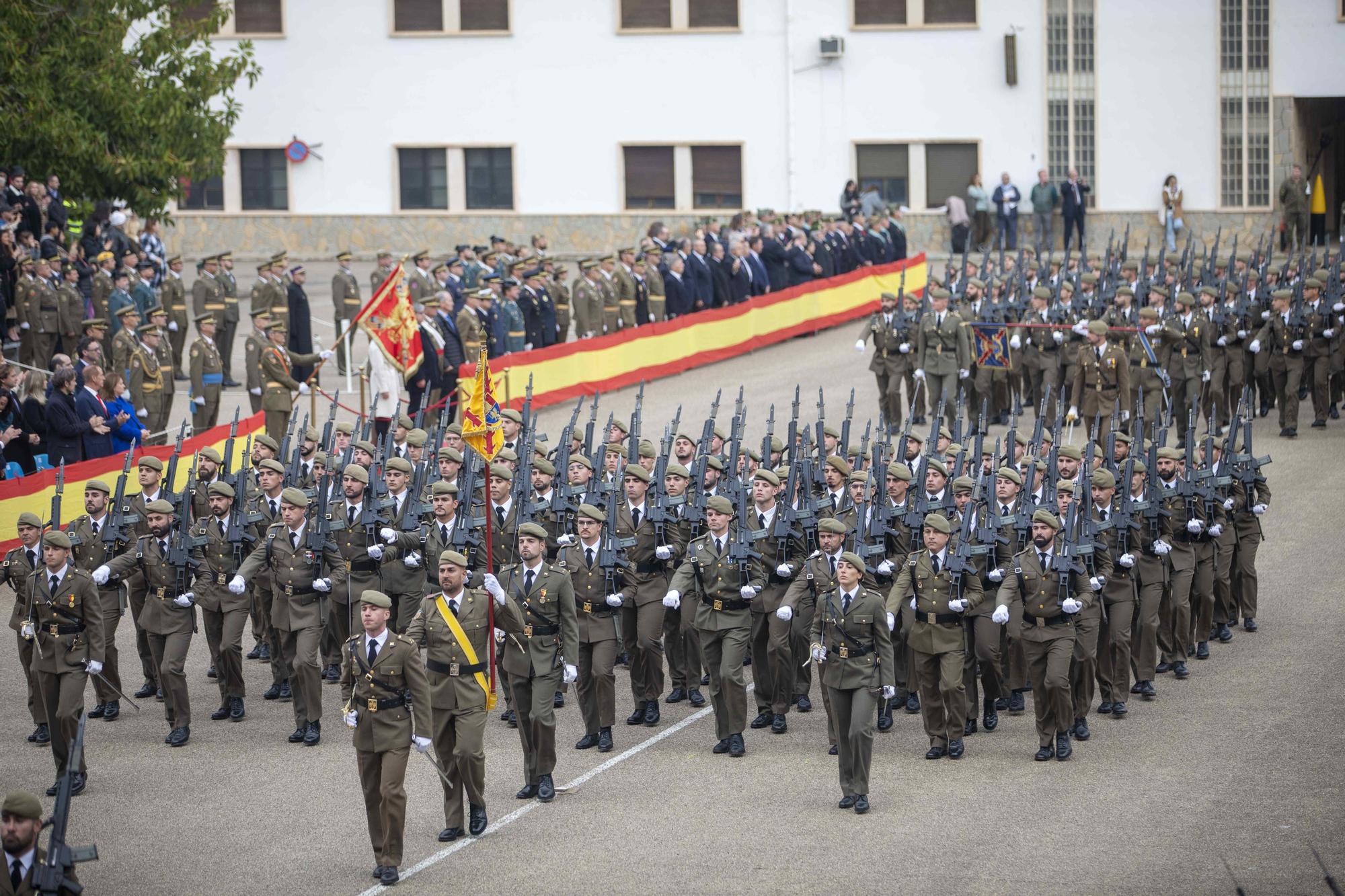 La Infantería rinde homenaje a su patrona