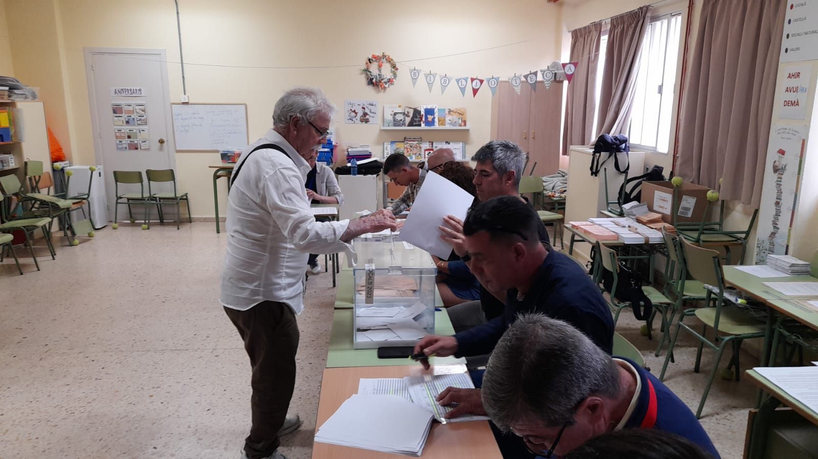 Todas las imágenes de la jornada de elecciones en Ibiza y Formentera