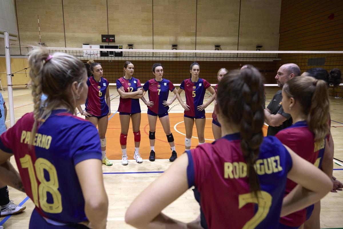 Entrenamiento del equipo de Superliga 2