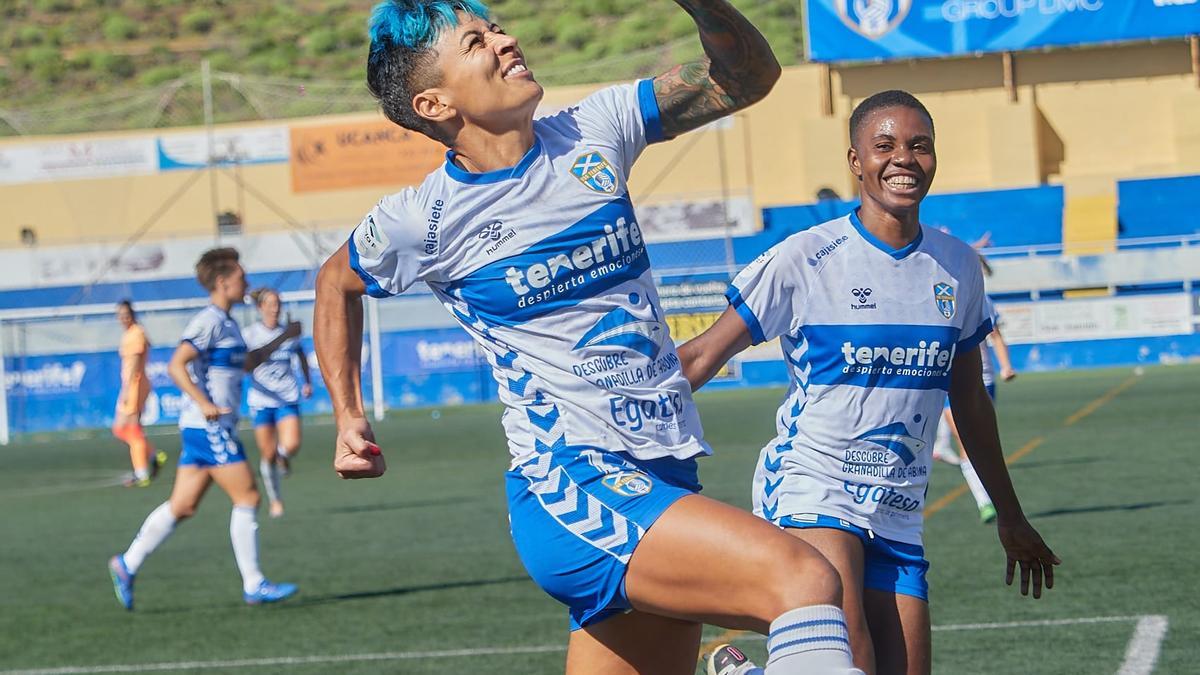 Posiciones de granadilla tenerife contra club atlético de madrid femenino