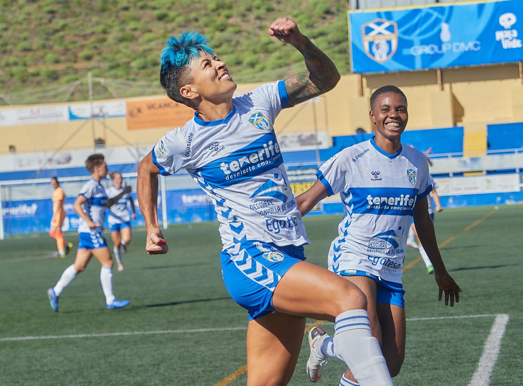 Alineaciones de granadilla tenerife contra club atlético de madrid femenino