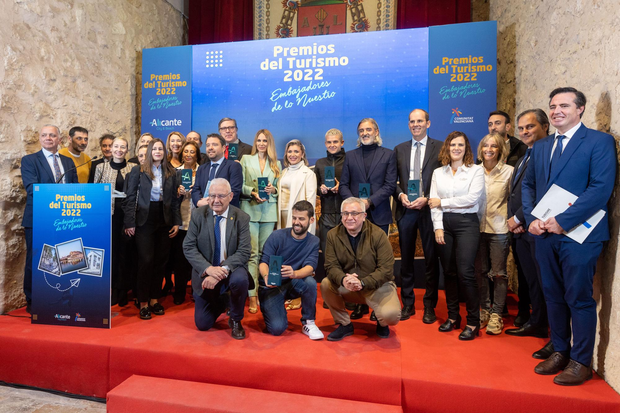 Premios del Turismo 2022 en Castillo de Santa Barbara