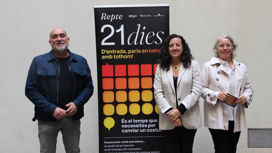 Girona se suma a la campanya “Repte 21 dies” per sensibilitzar la ciutadania sobre la importància de mantenir l’ús del català