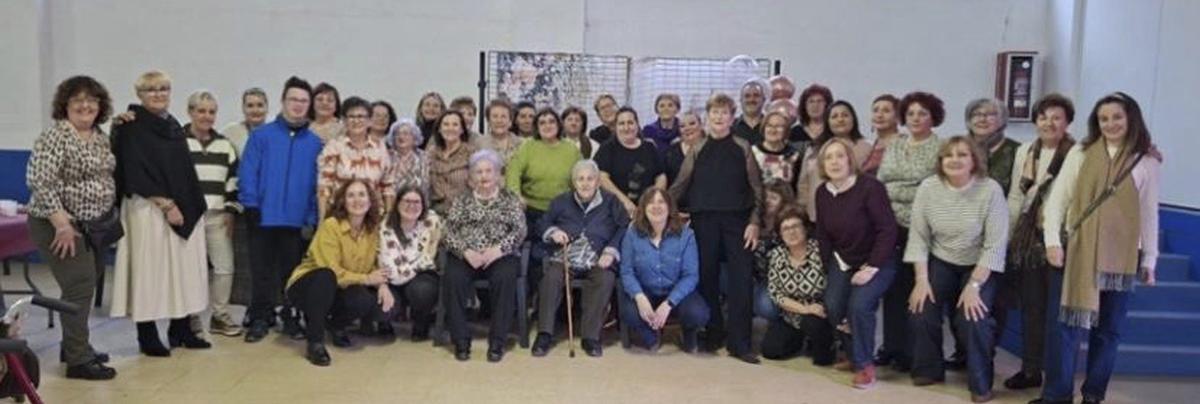 Merienda por Santa Águeda en Rueda de Jalón.