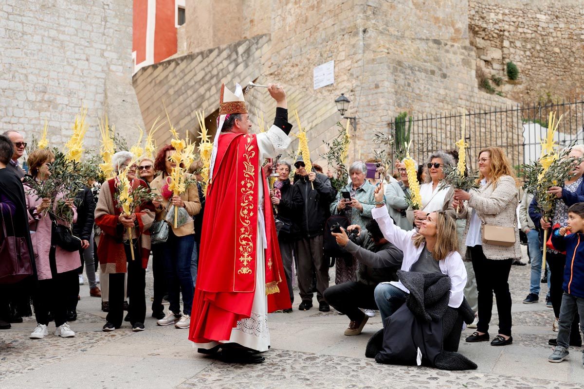 Todas las imágenes de la procesión de la Borriquita en Ibiza