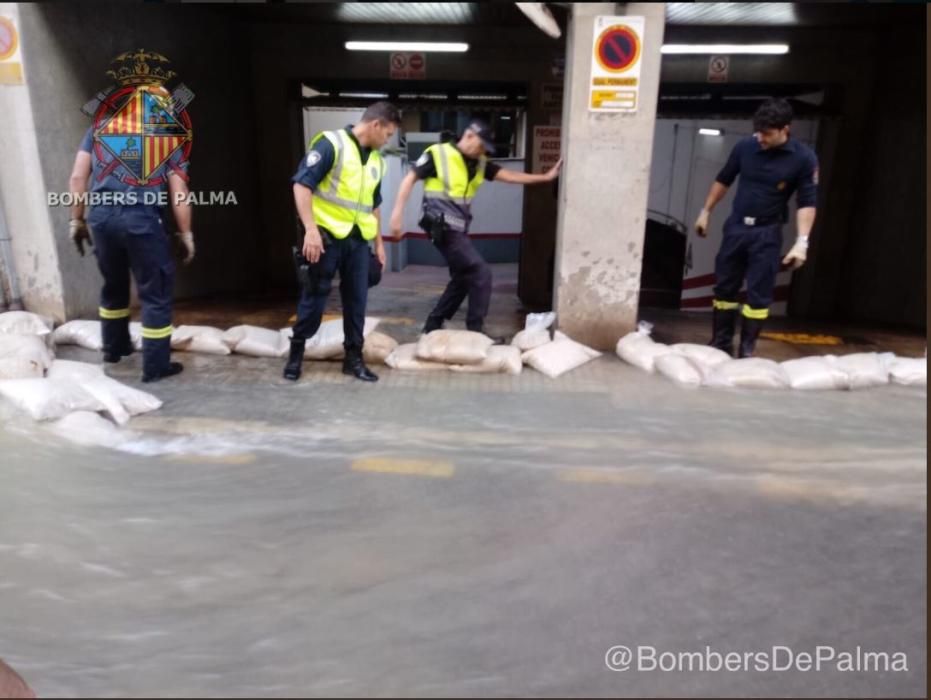 La rotura de una tubería deja sin agua las barriadas de El Fortí, el Terreno y Son Armadans