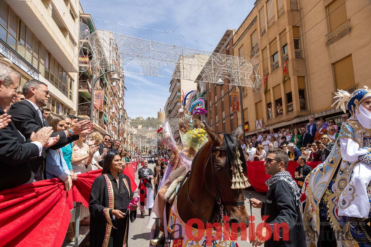 Desfile infantil del Bando Moro en las Fiestas de Caravaca