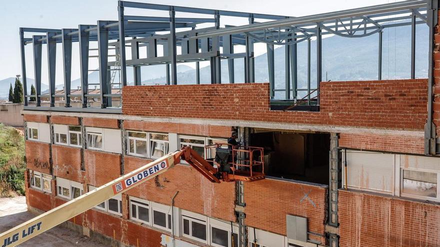 Proceso de las obras del IES Andreu Sempere de Alcoy