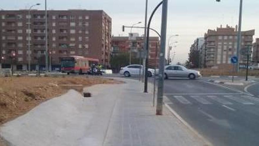 Desarrollo Urbano habilita nuevas aceras en Camí Real