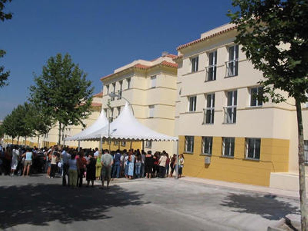 Viviendas. Imagen de una de las últimas promociones de VPO construidas en Benalmádena.