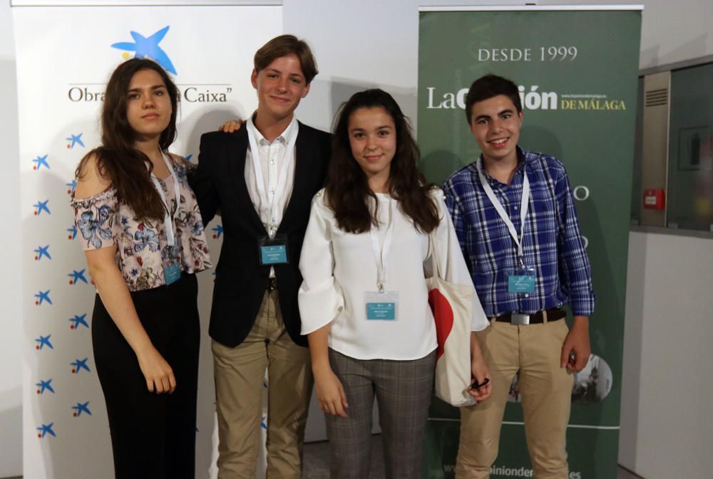 Tres alumnos del Sunny View School ganan la II edición del Torneo Municipal de Debate de Málaga