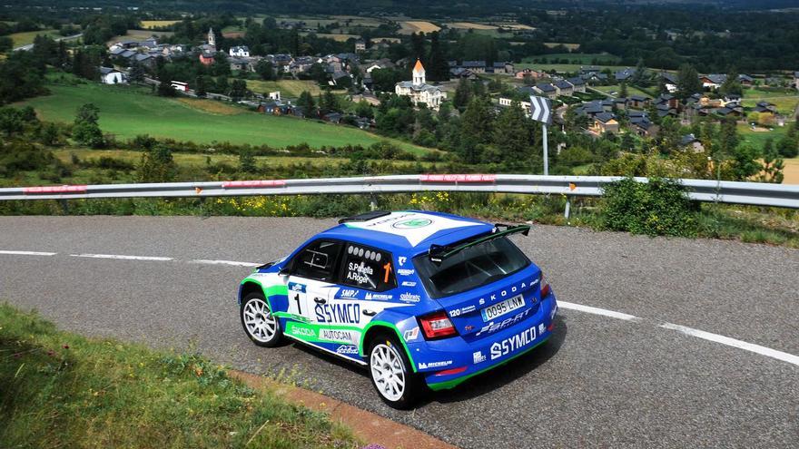Sergi Pañella i Albert Roger guanyen el duel de Skoda al Rallysprint de la Cerdanya