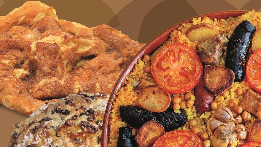 El arròs al forn es uno de los platos de la gastronomía tradicional de la Costera.