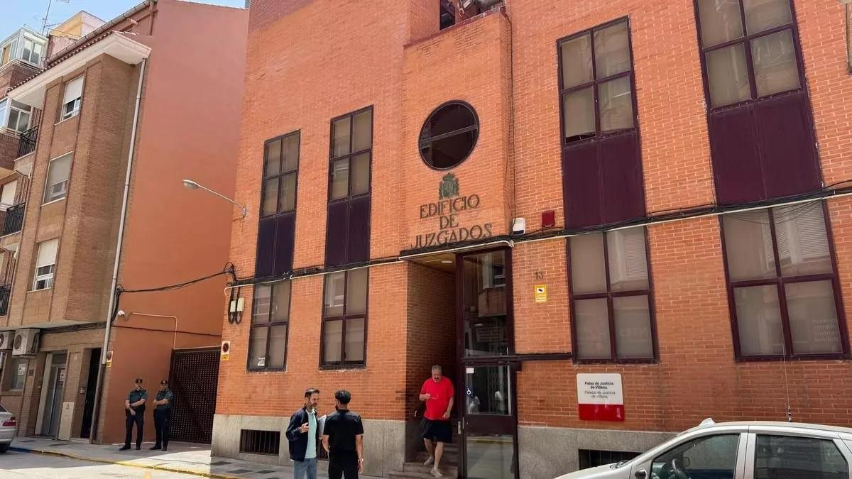 El edicio de los Juzgados de Villena, donde se instruye la causa.