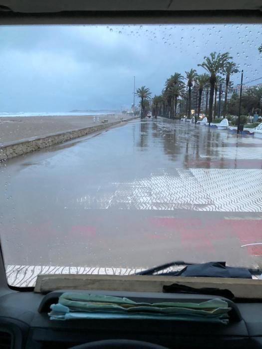 Daños por el temporal en El Campello