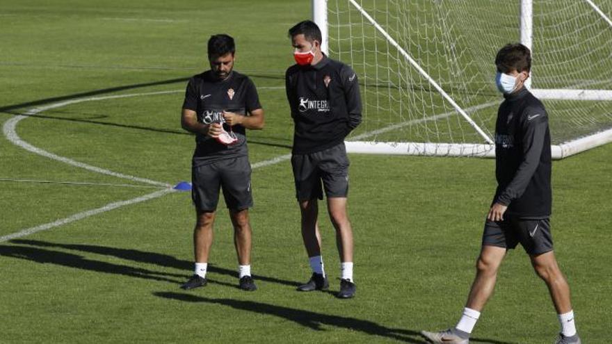 Gallego introduce un cambio en la alineación del Sporting ante el Girona