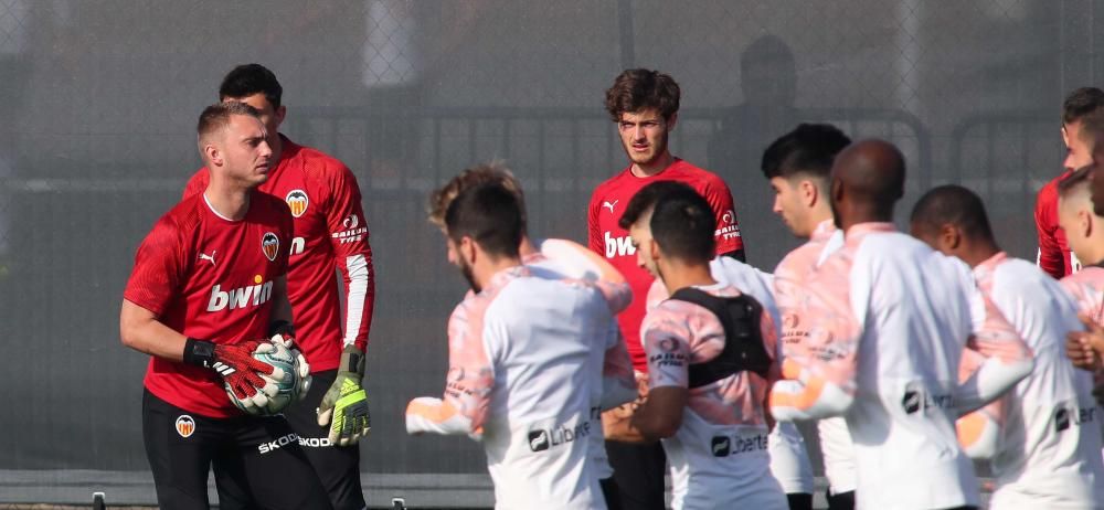 Entrenamiento del Valencia