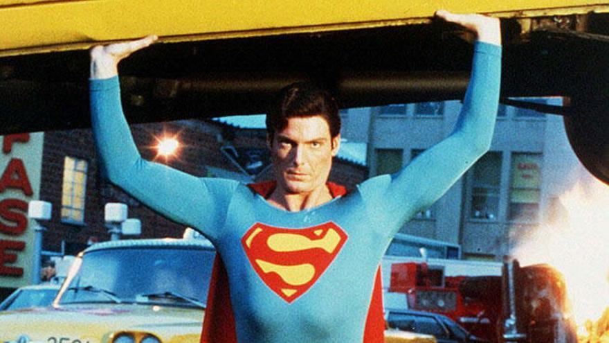 Superman caracterizado por Christopher Reeve.