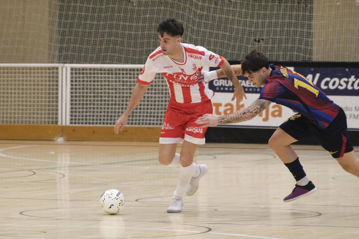 Imatges del Covisa Manresa - Barça Atlètic del Trofeu Les Codines